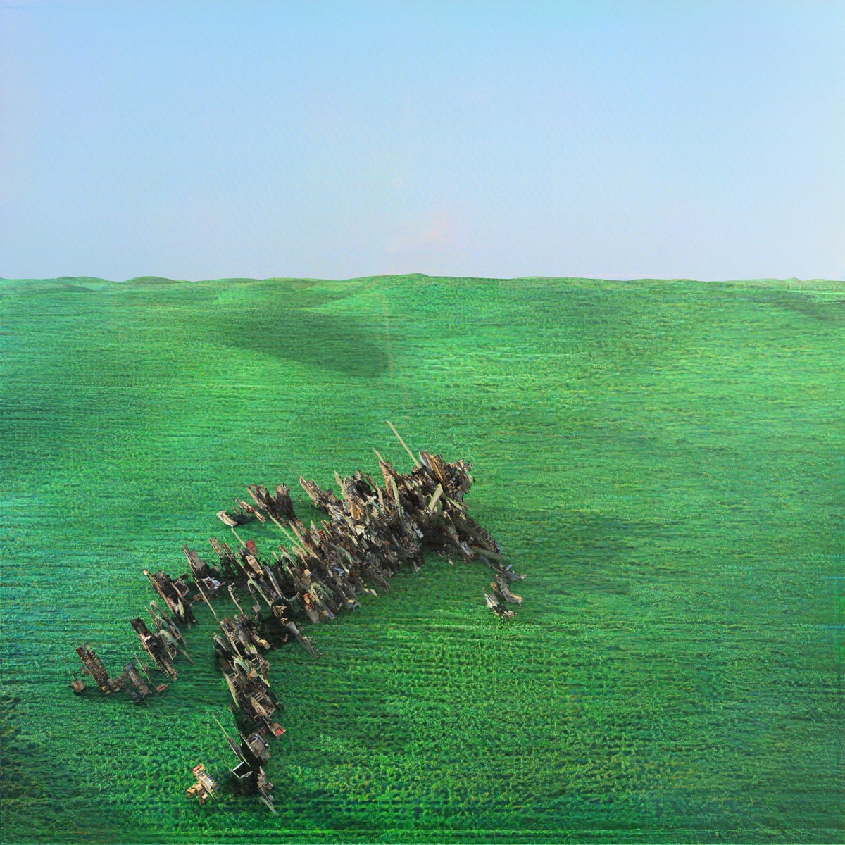 Squid《Bright Green Field》专辑封面