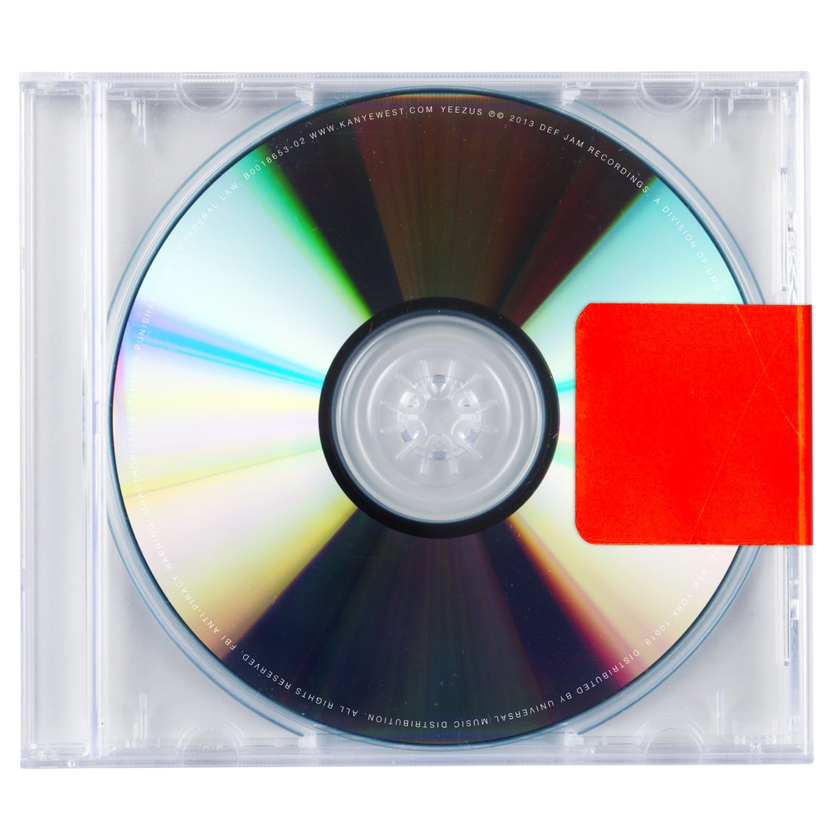 Kanye West《Yeezus》专辑封面